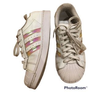 Euc adidas Superstar Girls Shoes​​​​​​